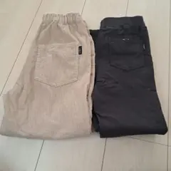 Lagom コーデュロイ・ロングパンツ 2点セット