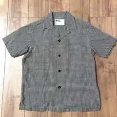 最終値下美品 MHL.コットンリネンオープンカラーシャツ マーガレットハウエル