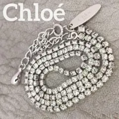 美品✨Chloé テニスチェーンネックレス クロエ ラインストーンのサムネイル