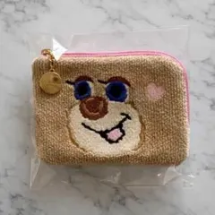 ラブラリーバイフェイラー ドアップテディガール L字ポーチ