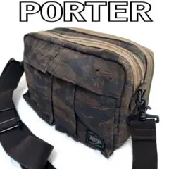✨️希少・美品✨️ 70周年限定 PORTER グリーンアイ カモフラ 2層式