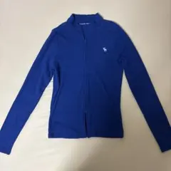 Abercrombie & Fitch 青 長袖カーディガン M