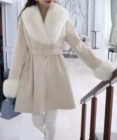 ロイヤルパーティー　ムートンファーコート