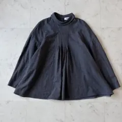 ENFOLD エンフォルド BACK-TIE PULLOVER M グレー