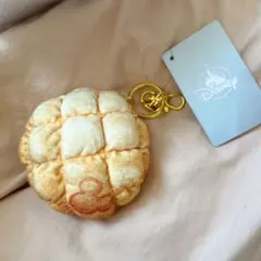 即購入OK★ミッキーベーカリー　新品タグ付き メロンパン　プラッシュキーチェーン