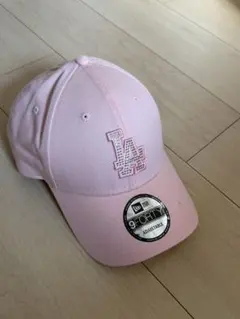 ニューエラ 9FORTY ラインストーン キャップ ピンク LA ドジャース