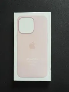 Apple 純正 iPhone 13 Pro シリコンケース・チョークピンク