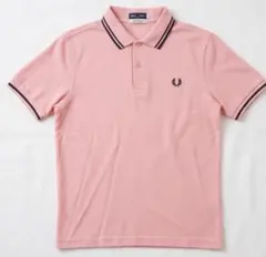 FRED PERRY フレッドペリー ポロシャツ ピンク ワンポイントロゴ 半袖