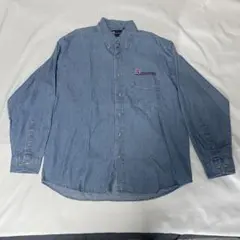 デニムシャツ ボタンダウン