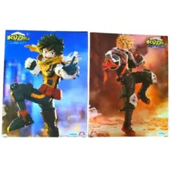 【未開封】僕のヒーローアカデミア 爆豪勝己, 緑谷出久2体フィギュアセット