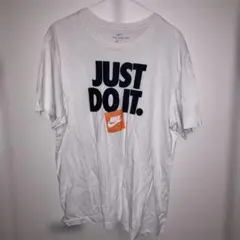 NIKE ナイキ Tシャツ XL 白 JUST DO IT ボックスロゴ