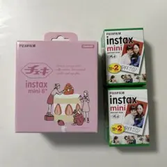 FUJIFILM instax mini 8+ ストロベリー