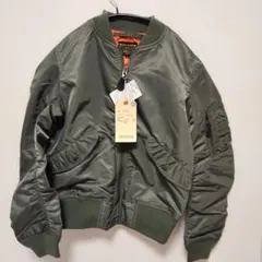【新品/タグ付】AVIREX L-2B フライトジャケット M セージグリーン