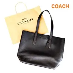 ★即日発送★COACH コーチ トートバッグ ブラック レザーのサムネイル