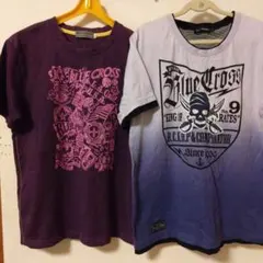 Blue Cross Tシャツ 2枚セット Lサイズのサムネイル