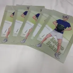 ハイキュー　梟谷学園　木兎光太郎　クリアファイル　A5 5枚セット