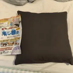 楽じ朗君 クッション グレー
