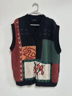 古着 ニットベスト