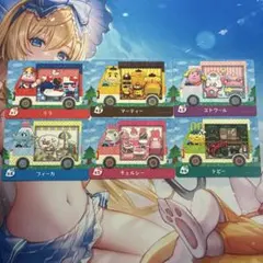 amiiboカード　あつ森　サンリオコラボ　６枚セット