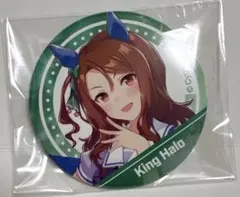ウマ娘　制服　缶バッジ　キングヘイロー