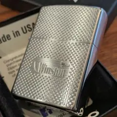 新品】Winston ウィンストンロゴ Zippo 彫り込み - メルカリ