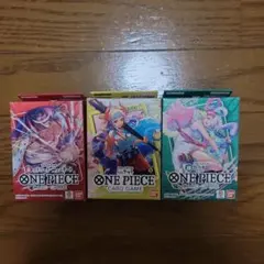 ワンピースカードゲーム スタートデッキ 3種セット