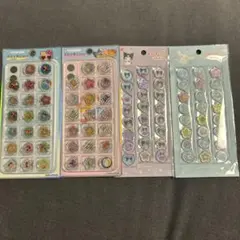 【正規品】キラコロ サンリオ　おはじきシール　日焼けキティ　おはじきふうシール