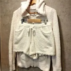 ジェラートピケもこもこルームウェア　セットアップ