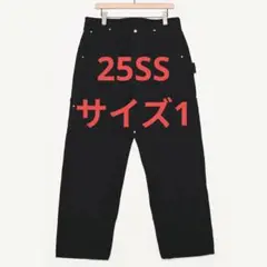 【25SS、サイズ1】COMOLI コットンダックペインターパンツ