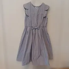 CHOPIN ストライプ ノースリーブワンピース 130cm