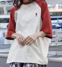 U.S. POLO ASSN. ラグランTシャツ F 半袖のサムネイル