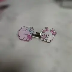 新品未使用☆らぶいーず ヘアピン