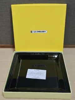 LE CREUSET オリエンタル スクエアプレート L 27cm ブラックのサムネイル