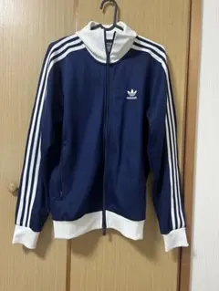 adidas アディダス トラックトップ ジャージ ネイビー