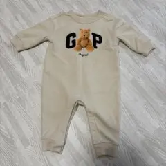 babyGAP ロンパース くま刺繍 ロンパース