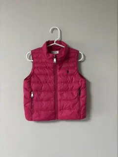 【美品】ラルフローレン ダウンベスト 24M ピンク