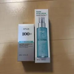 アヌア PDRNセット ヒアルロン酸 カプセルミスト ・ 100 セラム