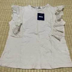 BREEZE 新品値札つき！フリル付きアイボリーTシャツ