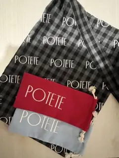 POTETEノベルティ エコバッグ 巾着 3点セット