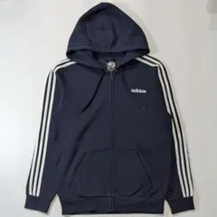 00s adidas logo sweat hoodie parka y2k