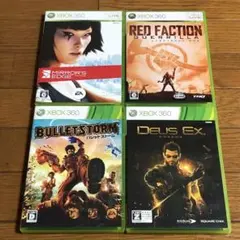 Deus Ex　バレットストーム　ミラーズエッジ　レッドファクション ゲリラ