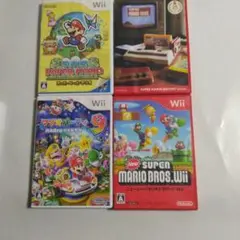 Wiiマリオ 4点 詰め合わせセット マリオパーティ9 25周年サントラ 冊子付