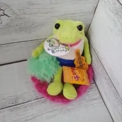 おとぼけケロピョン　VMC　マスコットキーホルダー　バケーション　カエル