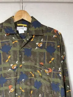 古着 castelbajac 総柄シャツ カステルバジャック イタリア製のサムネイル
