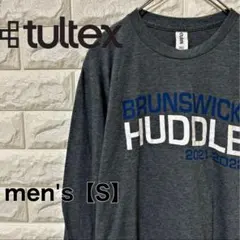 【tultex タルテックス】長袖Tシャツ　ロンT【メンズS】グレー　D122のサムネイル