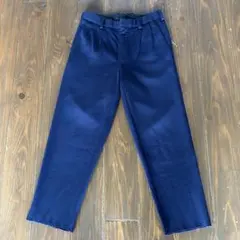 kolor 濃紺ウールブサイクパンツ