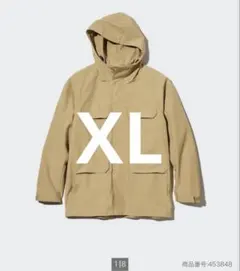 ベージュ マウンテンパーカー