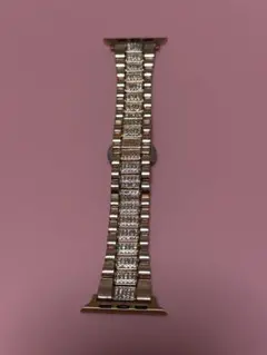 Apple Watch バンドキラキラ ローズゴールド