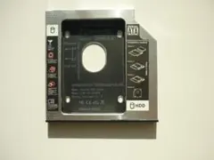 【動作確認済みジャンク】2.5インチ HDDマウンタ 光学ドライブベイ用