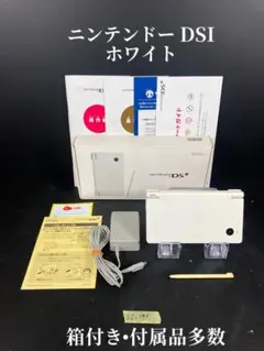ニンテンドーDSi ホワイト 箱・付属品付き